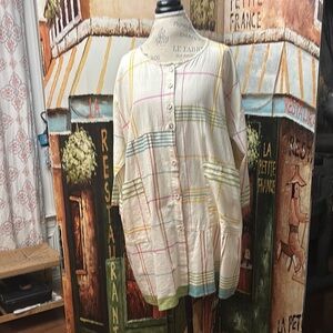 Gudrun Sjoden “Fields” Blouse, Undyed(03), Medium